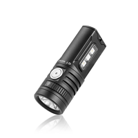 Lumintop GT NANO V6.0 USB Type C Rechargeable Flashlight Support 2x 10280 Battery with 720 Lumen Main Light RGB UV Sidel