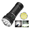 LUMINTOP GT4695 Pro 20000 Lumens High Powered LED Flashlight with Large Capacity 32000Mah 46950 Battery Power Bank,  520M