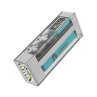 Lumintop Moonbox 10000 Lumens LED Screen 21700 Flashlight with Sideliht TYPE-C USB Rechargeable Flood Portable Clip Torc