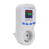 LYS-1-VAE Metering Protector Socket EU Plug with Large LED Display Current Voltage Energy Monitor Over Under Voltage Pro