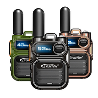 Lyunton DG3200 Global Walkie Talkie 4G Type-C Charging Multiple Call Modes Rugged Portable Two Way Radio Europe Version