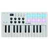 M-VAVE 25 Key MIDI Keyboard Controller 25 Velocitys-sensitive Keys 8 RGB Pads 8 Knobs Touch Strips Compatible