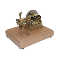 M20 1.6cc Mini Horizontal ICE Single Cylinder 4-Stroke Gasoline Engine Internal Combustion Engine Model with Speed Limit