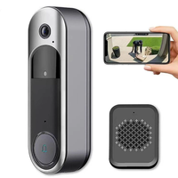 M65 WiFi Smart Video Doorbell HD AI Human Detect Two Way Audio Full Color Night Vision Wireless Outdoors Security Visual