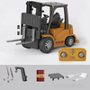M651 M652 M653 RTR 1/64 2.4G Mini RC Car Forklift Excavator Bulldozer Support App Remote Controlled Engineering Vehicle
