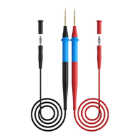 MA ANT P23A Multimeter Test Lead Set 1000V 23A 316 Stainless Steel Silicone Wire Detachable Tips