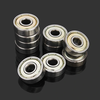 Machifit 10pcs 626ZZ 6x19x6mm Steel Sealed Shielded Ball Bearing