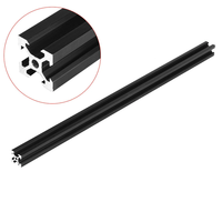 Machifit Black 2020 V-Shape Aluminum Profile Extrusion Frame for CNC Laser Engraving Machine