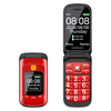 MAFAM F899 2.4 inch Dual Display 2800mAh FM Vibration SOS Fast Quick Torch Loud Volume Flip Feature Phone