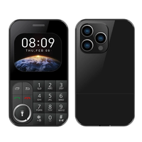 MaFam V9 Mini 2G GSM 2.01 Inch Dual SIM Card Dual Standby 790mAh FM Big Buttons Blacklist Speed Dial LED Flashlight Type
