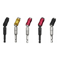 Magnetic Hex Ring Screwdriver Bit 1/4" Quick Change Holder Extension Rod High-Quality Construction Versatile for Drillin