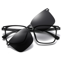 Magnetic Sunglasses for Men Women Fashion Square Lightweight Outdoor UV400 Sunshade Fishing Driving Eyeglasses