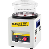 Magnetic Tumbler Jewelry Polisher 220V Metal Polishing Machine with Adjustable Frequency Fast Processing Speed for Preci