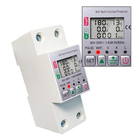 MAIQ-63 63A 110V 220V Tuya WiFi Energy Meter Kwh Metering Switch Timing Function with Voltage Current and Leakage Protec