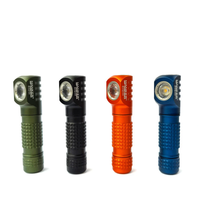 Manker E02 III 560 Lumen EDC Pocket Flashlight LED Torch Light 10440/AAA Battery Power Flashlight Mood Light with Magnet
