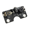 Manual Morse Key Trainer Compact Portable LED Audio-Vision Feedback Supports Vertical Horizontal Paddles Mechanical Keys