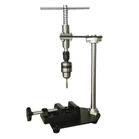 Manual Vertical Tapping Machine Slide Rail Diameter 12MM Clamping Range 1.5-10MM Adjustable Tap Wrench Desktop Rocking P