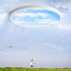 MARPOU Smart Sky Lamp LED Ceiling Lamps For Living Room Brightness Dimmable APP / Remote Control