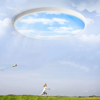 MARPOU Smart Sky Lamp LED Ceiling Lamps For Living Room Brightness Dimmable APP / Remote Control