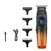 MARSKE MS-5601 Hair Clipper for Men With Fade Design LED Display Cordless USB Rechargeable Stainless Steel Blades 1800mA