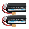 MARSLIPO 11.1V 2800mAh 50C 3S Lipo Battery XT60 Plug for RC Drone