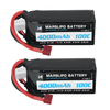 MARSLIPO 11.1V 4000mAh 100C 3S Lipo Battery T Plug for RC Car