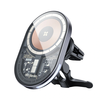 Mcdodo 15W Magnetic Wireless Charger Car Mount PD3.0 QC3.0 Fast Charging Transparent 360° Rotation Breathing Light