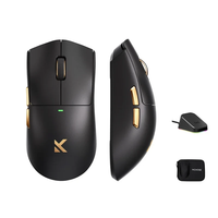 MCHOSE K7 Ultra Wireless Mouse Tri-mode PAW3950 Sensor 42000DPI 750IPS Dual 8K Return Rate 500mAh Rechargeable Gaming Mo