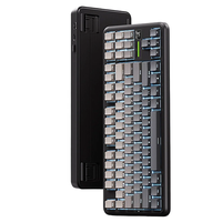 MCHOSE K87S Tri-mode RGB Mechanical Gaming Keyboard with Volume Knob Gasket Structure 0.125ms Low Delay Dual 8K 2500 Hou