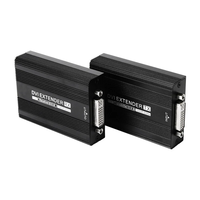 Measy DVI1815 150M DVI Network Extender PoE Powered 1080P/60Hz Transmitter Receiver Plug and Play Transceiver