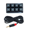 Mechanical Keyboard for ICOM IC 705 IC 7610 Shortwave Radio SSB CW RTTY Controller Replaceable Switches Keycaps Portable