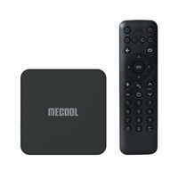 MECOOL KM7 SE 2+32GB Android TV 11 4K Streaming Box S905Y4 Quad Core AV1 Chromecasts Built in Google Certified Bluetooth