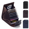 Men Genuine Leather Credit Card Holder Wallet Men Multi Card Slot ID Credit Case Card Case Money Bag Coin Purse Pocket B