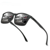 Men Polarized Sunglasses Fashion Women Square Sports Sunglasses Ultra Light TR90 Frame Driving Sunglasses Vintage Eyewea