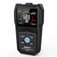 MESTEK WM700A Moisture Meter Electromagnetic Technology VA Reverse Screen Multi Material Use Softwood Hardwood Drywall M