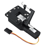 Metal Electric Retract Landing Gear Retractable Worm Steering CNC DIY for RC Plane RC Airplane Model