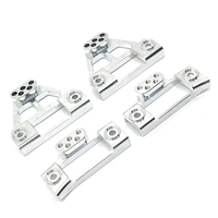 Metal Upgraded Parts Front and Rear Shock Absorber Brackets For MJX 1/12 H12Y H12Y+ RC Car Vehicle Models Accessories