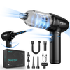 MEVC1 4 IN 1 Air Duster& Vacuum Max 16KPA &110000RPM Strong Suction Power