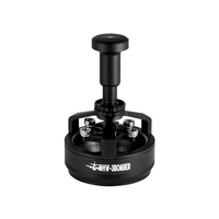 MHW-3BOMBER Cyclone Needle Distributor WDT Tool 58mm 14 Pin WDT Dispensing Tool Adjustable Espresso Stirrer Dispenser Pr