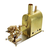 Microcosm OKMO M2C Mini Steam Boiler with Twin Cylinder Marine Steam Engine Stirling Engine Model