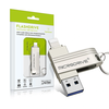 Microdrive 128GB USB3.0&iP Flash Drive 2-in-1 Dual Metal Interface USB3.0 OTG Pendrive for PC Tablet Phone Projector Car