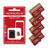 Microdrive TF Card C10 High Speed U3 256G/128G/64G Flash Memory Card for Phone Camera Driving Recorder Drone