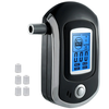 Mini Breath Alcohol Tester Portable Drunk Driving Detector Alcohol Tester with 5 Mouthpieces Professional Digital Breath