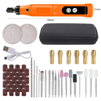 Mini Cordless Rotary Tool 5-Speed Grinder Kit Electric Polisher for Engraving / Sanding / Polishing / Drilling / Grindin