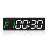 Mini Gym Timer Stopwatch Rechargeable Stopwatch Portable Countdown/up Clock with Magnetic Back for Home Gym Fitness Trai