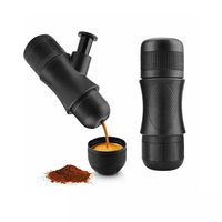 Mini Portable Hand-Powered Espresso Coffee Machine Portable Hand Press Espresso Coffee Machine for Home Office Travel Ou
