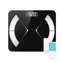 Mini Smart Body Fat Scale 20 Key Body Data Analyze Scale Providing Diet Exercise Programs Support 180kg Multifunctional