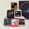 Mini Smart WiFi Weather Forecast Station Clock DIY Cute GIF Animation Display Multiple Theme Selection Convenient Deskto
