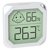 Mini Temperature and Humidity Meter Accurate Readings Comfort Indicators Versatile Placement -20-60℃ 20-99% Humidity Bla