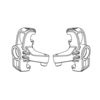 MJX 1/14 14210 RC Car 14230B Steering Seat Spare Parts